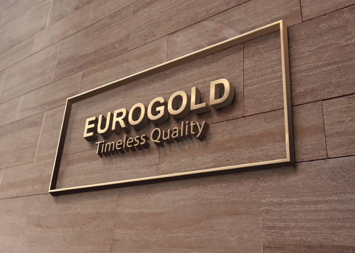 Euroking - Thiết kế hiệu chỉnh lại logo thương hiệu Eurogold